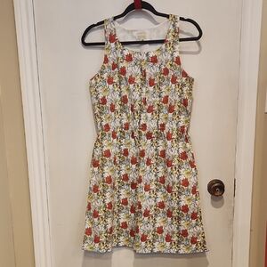 Meemoza Floral Sleeveless Dress SzM